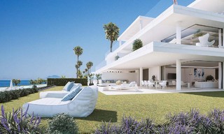 Exclusive New, Modern Front line beach Apartments for sale, Marbella - Estepona. Resales available. 3033 