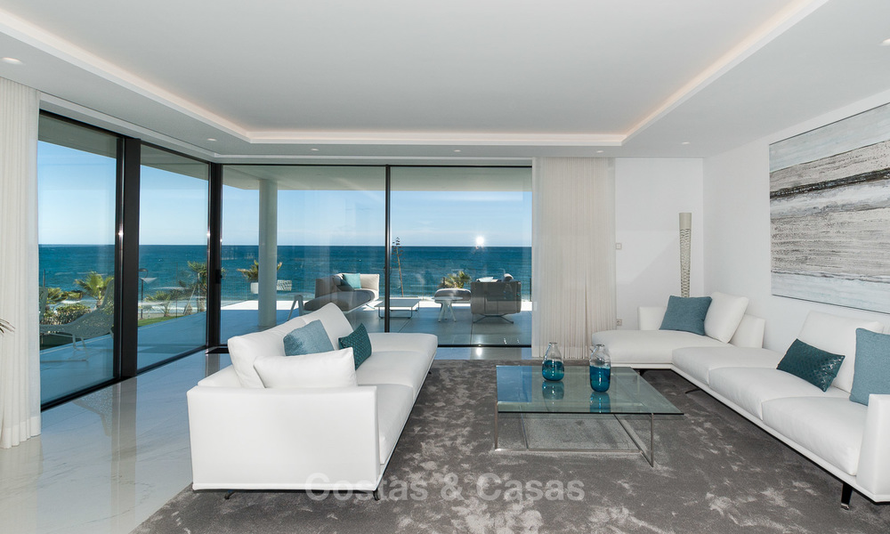 Exclusive New, Modern Front line beach Apartments for sale, Marbella - Estepona. Resales available. 3001