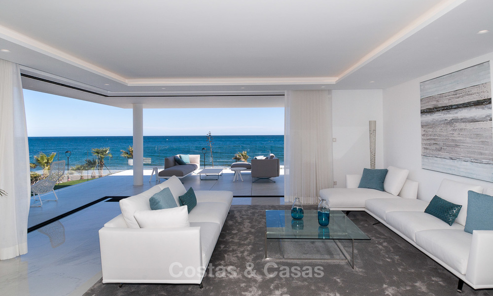 Exclusive New, Modern Front line beach Apartments for sale, Marbella - Estepona. Resales available. 3002