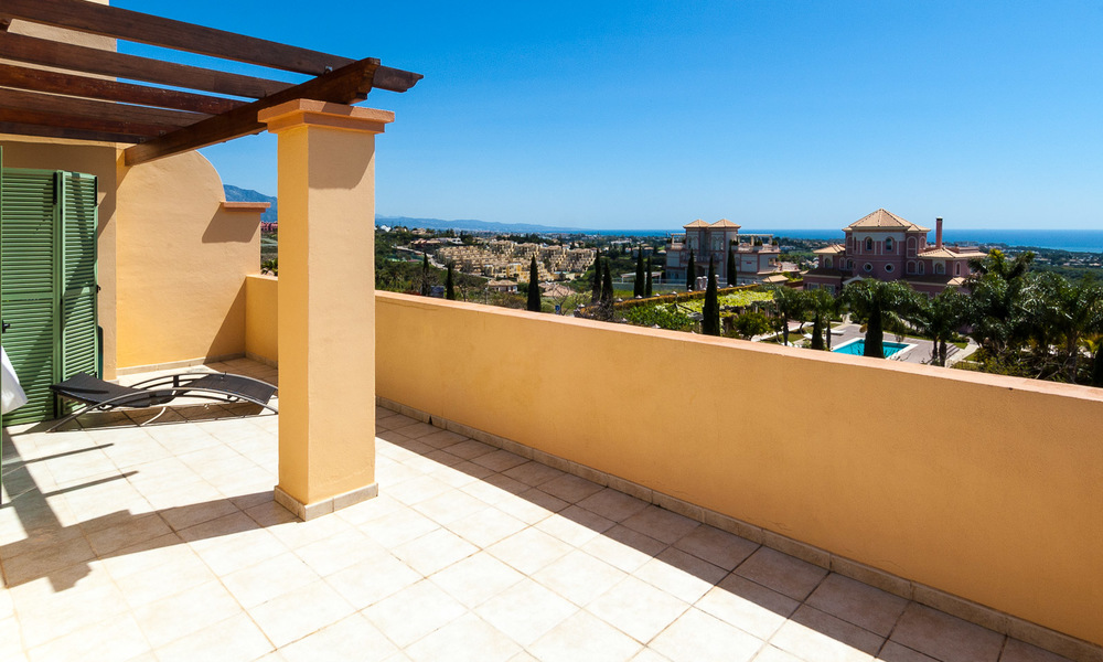 Luxury Penthouse Apartment for Sale in a Five Star Golf Resort on the New Golden Mile in Benahavis - Marbella 3087