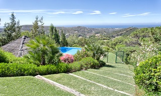 Spanish style luxury Villa with Panoramic views for sale set in a Luxurious Gated Golf Resort in Benahavis - Marbella 3175 