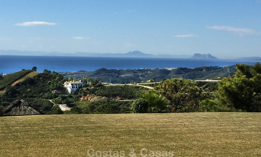 Spanish style luxury Villa with Panoramic views for sale set in a Luxurious Gated Golf Resort in Benahavis - Marbella 3172
