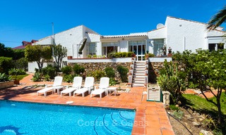 Villa to Be Renovated For Sale in Estepona, Costa del Sol, With Stunning Sea Views and Near The Beach 3190 
