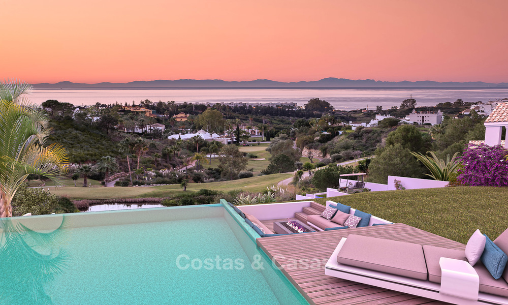LAST VILLA! Gated Golf Resort, Frontline Golf Villas for Sale on The New Golden Mile, Marbella - Estepona 3279