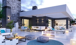 Brand new modern apartments for sale on the New Golden Mile, between Marbella and Estepona 3395 
