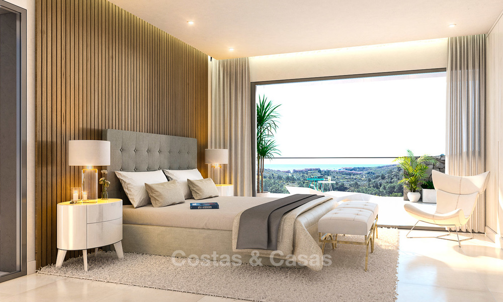 Brand new modern apartments for sale on the New Golden Mile, between Marbella and Estepona 3396