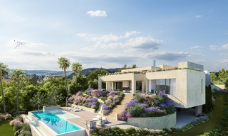 Spectacular and luxurious new built villa for sale, in an exclusive golf resort, first line golf in Benahavis - Marbella 3484 