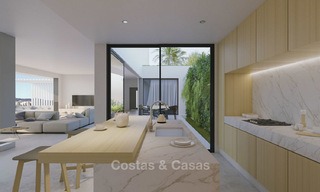 Two luxury and modern contemporary eco-friendly new villas for sale in a boutique development, Casares - Estepona 3569 