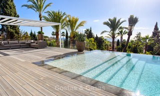 Attractive and spacious renovated luxury villa with majestic sea views for sale, Marbella East 3600 