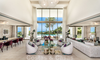 Extraordinary contemporary luxury villa with breath taking sea views for sale in Sierra Blanca, Golden Mile, Marbella 27021 