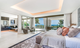 Extraordinary contemporary luxury villa with breath taking sea views for sale in Sierra Blanca, Golden Mile, Marbella 27028 