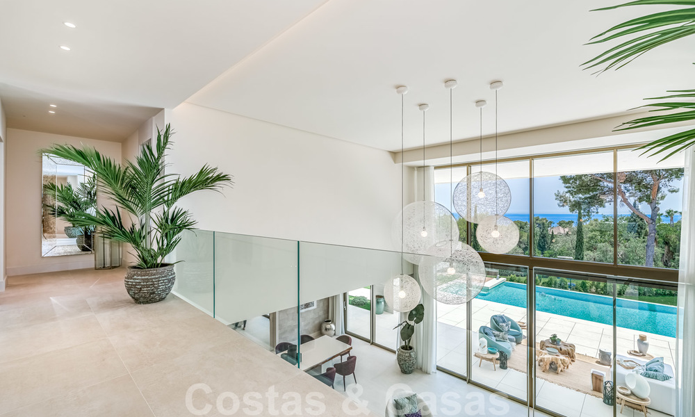 Extraordinary contemporary luxury villa with breath taking sea views for sale in Sierra Blanca, Golden Mile, Marbella 27030