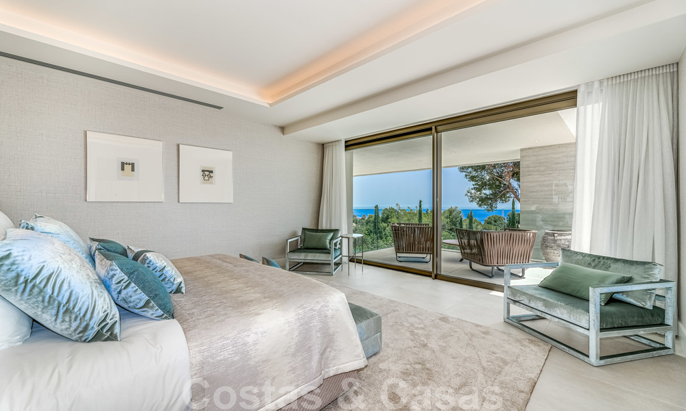 Extraordinary contemporary luxury villa with breath taking sea views for sale in Sierra Blanca, Golden Mile, Marbella 27031