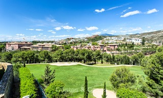 Luxury modern and spacious apartment for sale in a 5 star golf resort on the New Golden Mile in Benahavis - Marbella 3694 