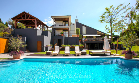 Contemporary design luxury villa for sale in Nueva Andalucia, Marbella 3744