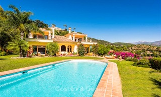 Charming and spacious Andalusian style villa for sale in El Madroñal, Benahavis - Marbella 3751 