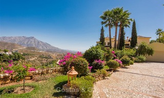 Charming and spacious Andalusian style villa for sale in El Madroñal, Benahavis - Marbella 3766 