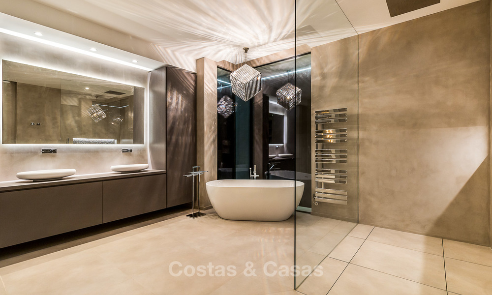 Modern contemporary luxury villa for sale in El Madroñal, Benahavis - Marbella 3861
