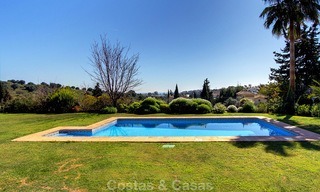 Spectacular, modern Andalusian style luxury villa for sale, New Golden Mile, Benahavis - Marbella 3951 
