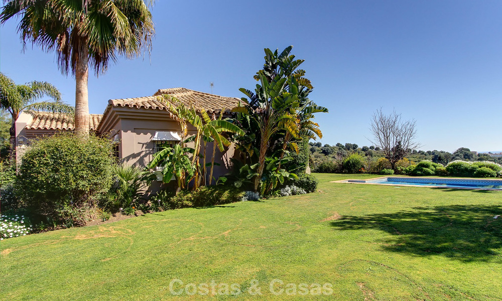 Spectacular, modern Andalusian style luxury villa for sale, New Golden Mile, Benahavis - Marbella 3952