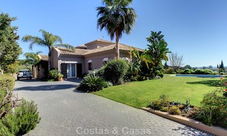 Spectacular, modern Andalusian style luxury villa for sale, New Golden Mile, Benahavis - Marbella 3953 