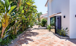 Recently renovated beach side luxury villa for sale in Los Monteros, East Marbella 4038 