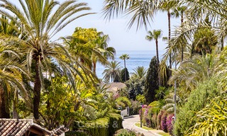 Recently renovated beach side luxury villa for sale in Los Monteros, East Marbella 4062 