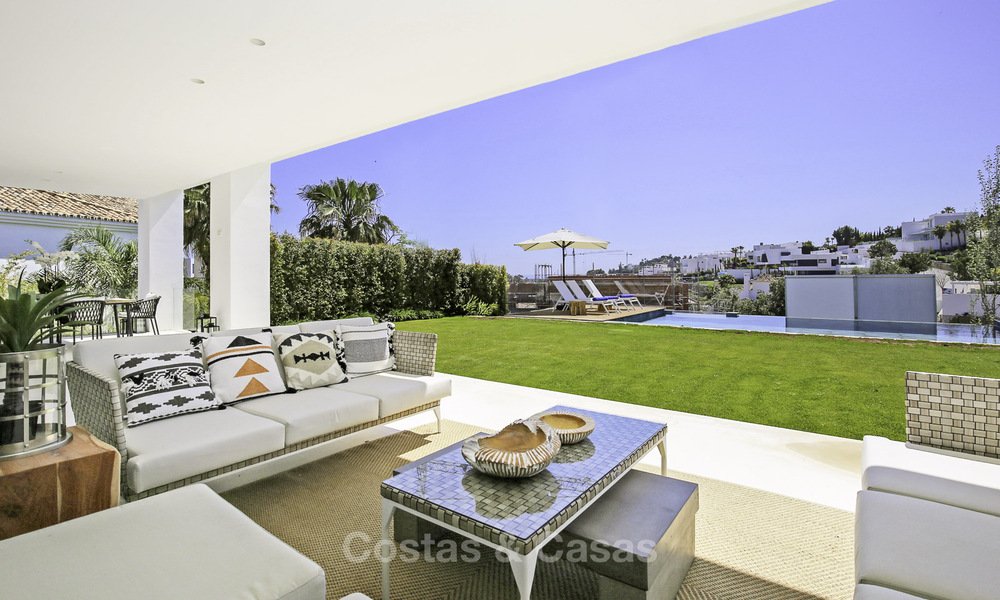 New modern contemporary luxury villa with sea views for sale, Benahavis, Marbella 36592