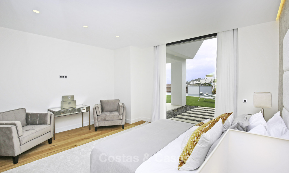 New modern contemporary luxury villa with sea views for sale, Benahavis, Marbella 36610