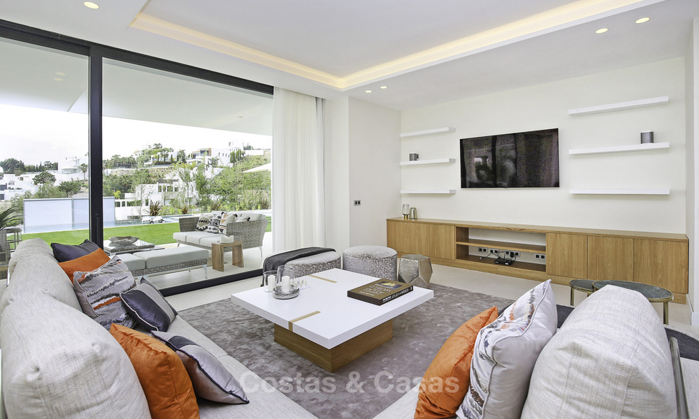 New modern contemporary luxury villa with sea views for sale, Benahavis, Marbella 36614