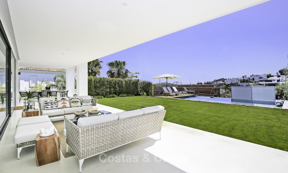 New modern contemporary luxury villa with sea views for sale, Benahavis, Marbella 36622