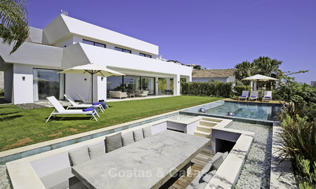 New modern contemporary luxury villa with sea views for sale, Benahavis, Marbella 36628