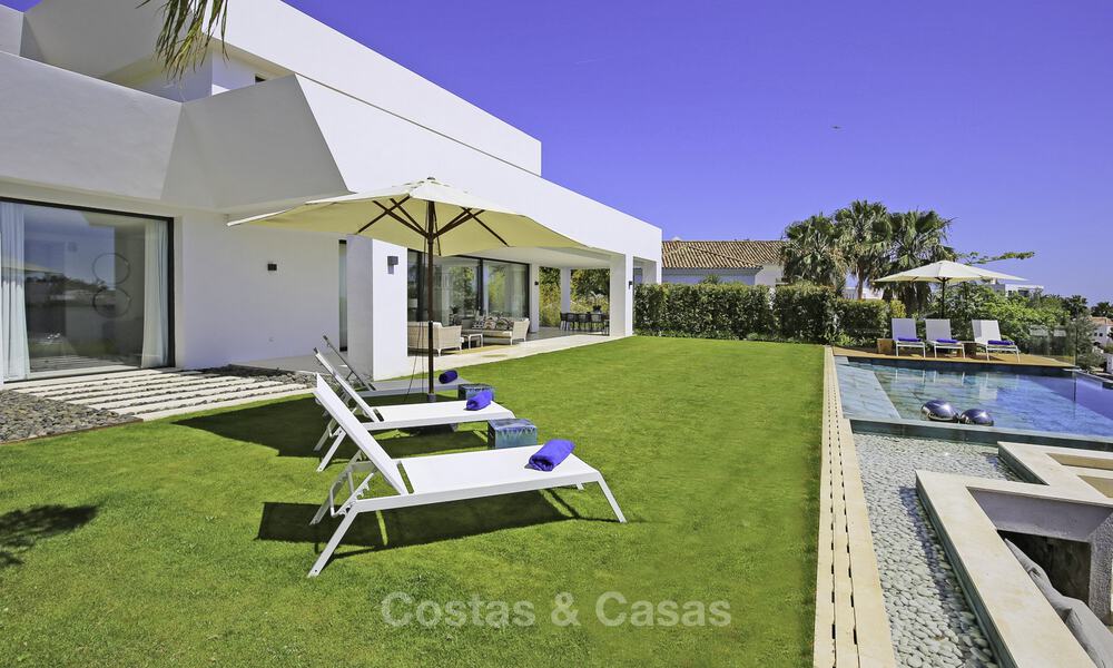 New modern contemporary luxury villa with sea views for sale, Benahavis, Marbella 36629