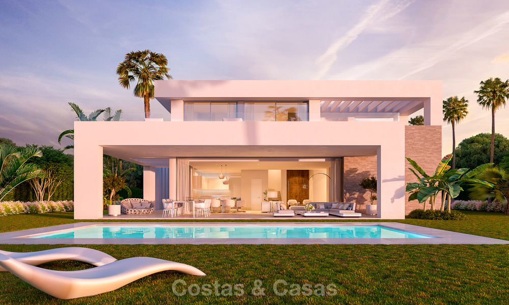 Modern luxury villas for sale in a new development in Mijas, Costa del Sol 4063