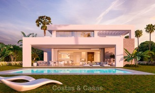 Modern luxury villas for sale in a new development in Mijas, Costa del Sol 4063 