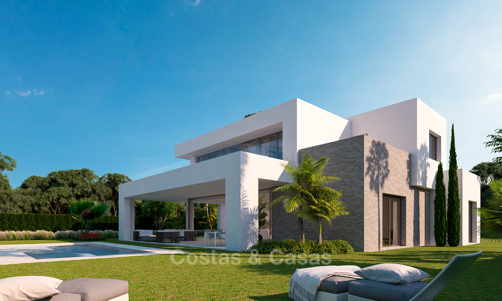 Modern luxury villas for sale in a new development in Mijas, Costa del Sol 4066