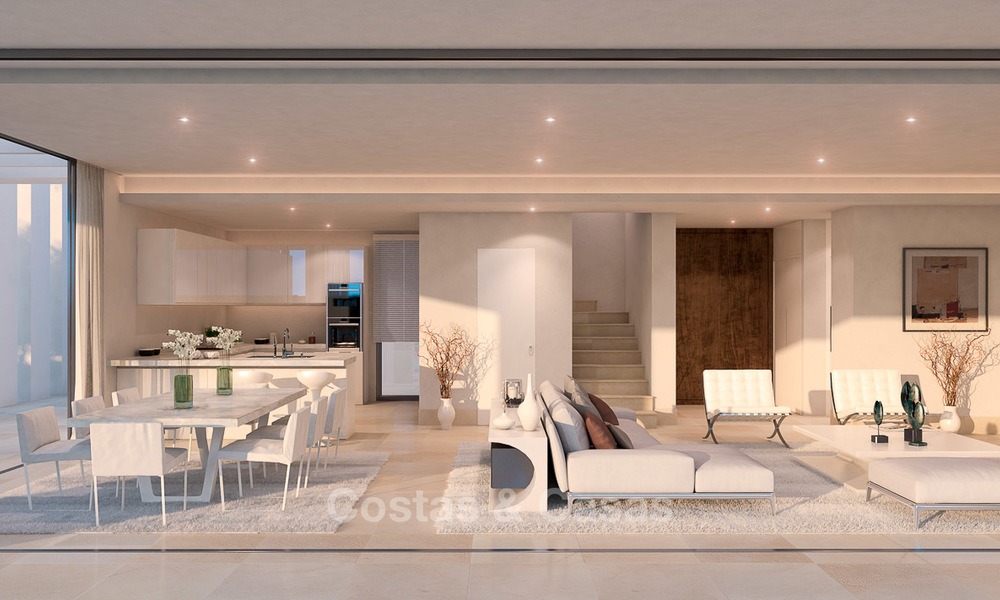 Modern luxury villas for sale in a new development in Mijas, Costa del Sol 4070