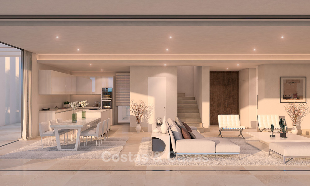 Modern luxury villas for sale in a new development in Mijas, Costa del Sol 4072