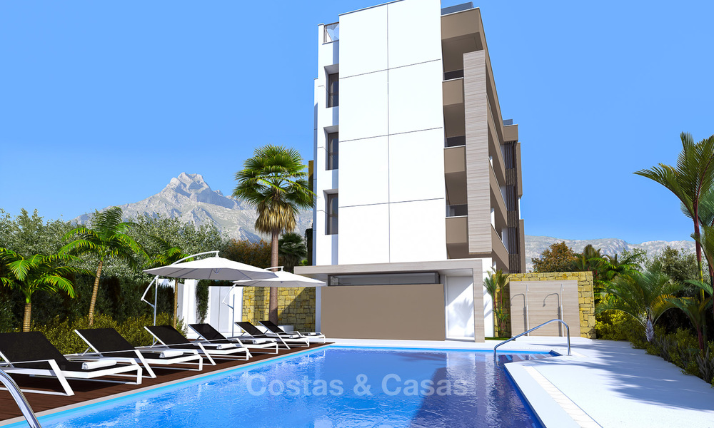 New apartments for sale in residential complex in Puerto Banus - Nueva Andalucia, Marbella. Ready to move in. 4125