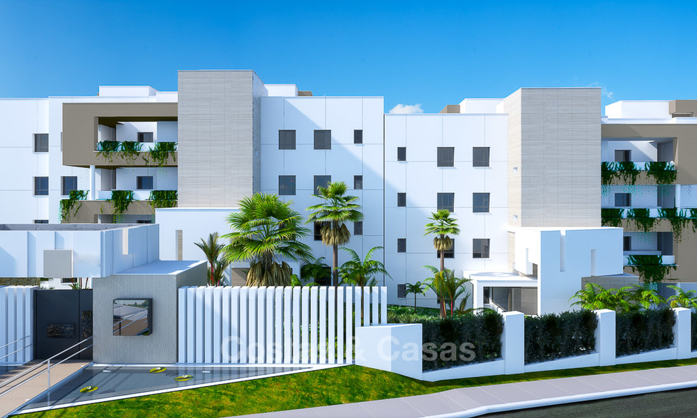 New apartments for sale in residential complex in Puerto Banus - Nueva Andalucia, Marbella. Ready to move in. 4124