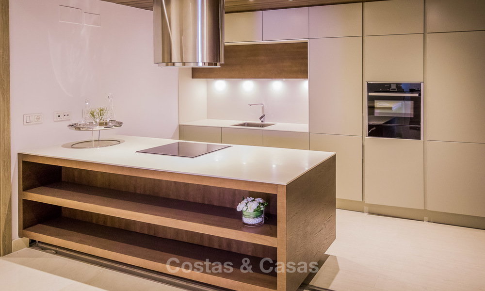 New apartments for sale in residential complex in Puerto Banus - Nueva Andalucia, Marbella. Ready to move in. 4135