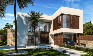 Majestic and luxurious contemporary villa for sale in an exclusive beachside urbanisation, Guadalmina Baja, Marbella. 4119 