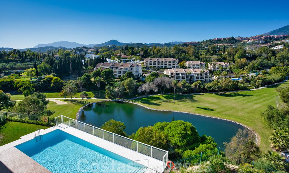 Exclusive new apartments for sale in an upscale golf resort in Benahavis - Marbella. Ready. Last unit - Penthouse! 33234