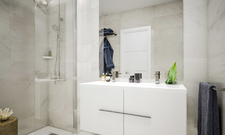New built modern apartments for sale in a new contemporary development - Mijas, Costa del Sol 4217 