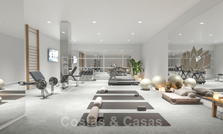 New built modern apartments for sale in a new contemporary development - Mijas, Costa del Sol 28927 