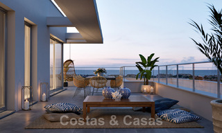 New built modern apartments for sale in a new contemporary development - Mijas, Costa del Sol 28929 