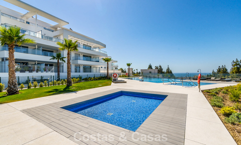 New built modern apartments for sale in a new contemporary development - Mijas, Costa del Sol 780159