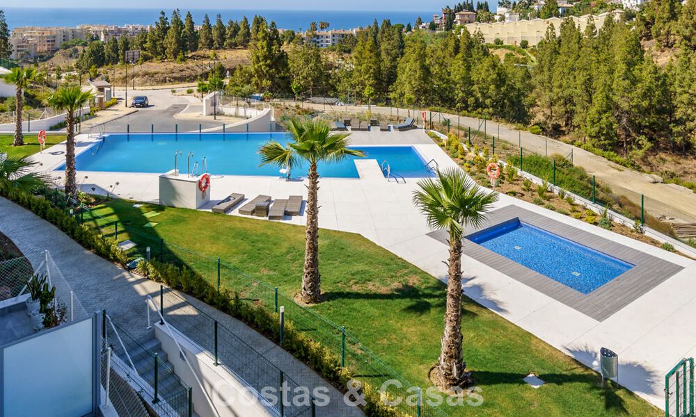 New built modern apartments for sale in a new contemporary development - Mijas, Costa del Sol 780160