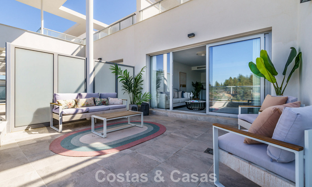 New built modern apartments for sale in a new contemporary development - Mijas, Costa del Sol 780161