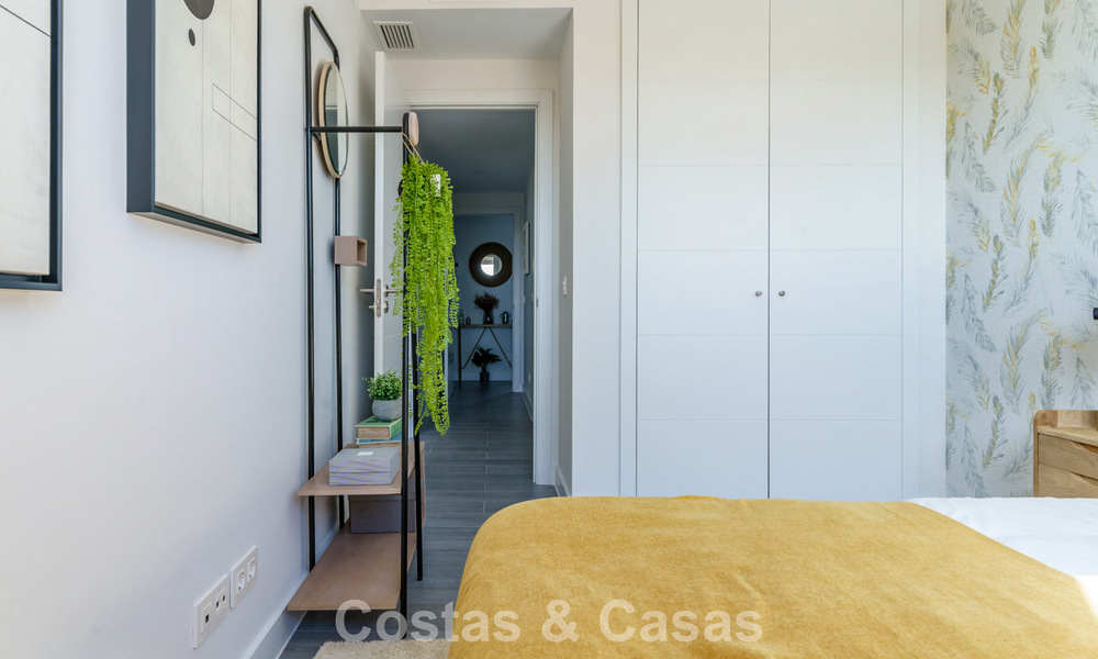 New built modern apartments for sale in a new contemporary development - Mijas, Costa del Sol 780175